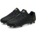 TOLLN Men FG Outdoor Soccer Cleats Youth Football Shoes 7.5 - Black - Buy Online on GoSupps.com