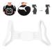 Acouto Posture Corrector - Breathable Adjustable Upper Back Brace for Effective Back Straightening - Ideal for Indoor & Outdoor Use (White - Buy Online on GoSupps.com