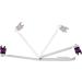 KMINA Foldable Scalding Aid for Seniors - Back Brush & Cream Applicator Made in Europe | Ideal for Back Anger Relief & Comfort - Buy Online on GoSupps.com