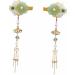 minkissy 2 Pairs tassel hair clip hair accessory for women womens barrettes for hair bride hair clip jeweled hair pins flower bridal hair pins chignon pin Chinese Hairpin Miss emerald pearl - Buy Online on GoSupps.com