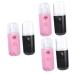 Hemoton 6 Pcs Spray Hydrating Apparatus Facial Cleaner Black Humidifier Spa Cleaner Spray Humidifier Plastic
