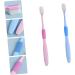 Minkissy 4-Piece Soft Handle Toothbrush Set for Adults - Ultra Soft Bristles Perfect for Sensitive Gums & Pregnant Women | International Shipping - Buy Online on GoSupps.com