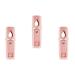 BTuregsau 3X Portable Nano Mister Mini Steamer Atomization Eyelash Extensions with Mirror Pink