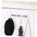 STOBAZA Coat Hook Over Door Clothes Hanger Rack Over Door Hanger Over Door Organizer Coat Rack Nail Hang Clothes Door Hook medium White - Buy Online on GoSupps.com