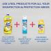 Lysol Clean Fresh MultiSurface Cleaner Sunflower Lemon 90 Fl Oz - Pack of 1 - Buy Online on GoSupps.com