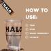 HALO Iced Mocha Latte Energy Drink Powder | Healthy Coffee Mix with Electrolytes Caffeine Vitamins - 20 Calories Keto-Friendly - 12 Sticks - Buy Online on GoSupps.com
