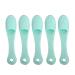 Silicone Nose Brush Face Scrubber Manual Blackhead Remover Exfoliator Finger Pad Nose Pore Wash Skin Care Beauty Tool 5PCS Blackhead Remover Brush