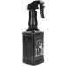 Acouto 500ml Plastic Hairdressing Spray Bottle - Retro Black Water Sprayer for Salon & Barber | Best Hair Tools for Stylish Hair Care - Buy Online on GoSupps.com