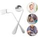 Parkinson's Utensils Set - Adaptive Stainless Steel Spoon & Fork for Disabled Elderly - Easy Grip Self-Feeding Utensils (Right Handed) - Buy Online on GoSupps.com