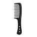 Wide Tooth Comb Detangling Hair Brush Wide Comb Barber Comb Hairdressing Hair Styling Comb Heat Resistant Anti-static Comb Paddle Hair Comb Care Handgrip Comb for Long Wet or Curly Hair Comb Black Black C5 Wide Tooth Comb