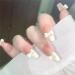 24Pcs/Set Press On Nails Milk yellow bow cute French mid length False Nails Acrylic Fake Nails Full Cover Nails Tips Artificial Finger Manicure Press on nails for Women and Girls - Buy Online on GoSupps.com