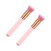 Baluue 2pcs Makeup Brush for Woman Fine Bristles Professional Makeup Brush Blush Brush Makeup Brushs