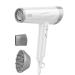 Hair Dryer Fentgo High Speed Ionic Hair Dryer with Diffuser Professional Blow Dryer 110 000 RPM AC Motor for Fasting Drying 1875W Thermo-Control Lightweight Hair Dryer for Women Men White-td-2308