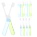 Healvian 10th portable toothbrush travel toothbrush folding toothbrush travel-must-have's maternity toothbrush cleaning brush foldable toothbrush travel comfortable toothbrush adult accessories