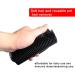 Pet Hair Removal Brush - Silicone Tool for Cleaning & Grooming Cats & Dogs - Lint & Debris Remover - Black & Red (Red) - Buy Online on GoSupps.com