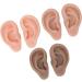 3 Pairs Reusable Soft Silicone Human Ear Models | Artificial Ear Model in 3 Colors for Home Use - Buy Online on GoSupps.com