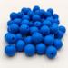 50pcs Deep Sky Blue 15mm Silicone Round Beads - Sensory Pearl Bead Bulk for DIY Jewelry Making - Buy Online on GoSupps.com