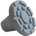 KMINA Crutch Rubber Feet 22mm 21mm 20mm (x2) - Walking Stick Tips Ferrules for Crutches - Grey - Made in Europe - Buy Online on GoSupps.com
