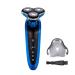 Roziapro Electric Razor for Men Wet and Dry Cordless Rechargeable Electric Shaver with 3D Floating Head IPX6 Waterproof Portable Razor Ideal Gift for Men Blue
