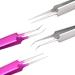 High-Quality Stainless Steel Pliers & Tweezers for Eyelash Extensions & Eyebrows - Straight & Curved Tips - Buy Online on GoSupps.com