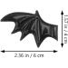 Uonlytech 10Pairs Halloween Bat Hair Clips Devil Wing Hair Barrettes Bat Wings Hair Barrettes for Halloween Parties - Buy Online on GoSupps.com