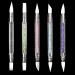 Frcolor Silicone Nail Art Brush Set - 5 Pack Gel Carving Pens with Rhinestone Handle | Perfect for Acrylic Nail Design - Buy Online on GoSupps.com