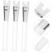 PLAFOPE 4pcs Nose Shadow Highlighter Brush Do Not Eat Powder Nose Shadow Brush Miss White Aluminum Tube - Buy Online on GoSupps.com