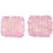 ideayard Rose Quartz Eye Mask Mini Eye Mask Natural Quartz Mask for Eliminate Wrinkles Puffiness (Rose quartz-2)