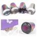 Colorful Silicone Nail Art Stamping Kit | DIY Manicure Tools & Nail Scraper | International Shipping - Buy Online on GoSupps.com