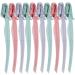 Transparent Eyebrow Trimmers - 5/10 Pack Makeup Knives & Facial Razors for Women | Effortless Hair Removal Blue Color - Buy Online on GoSupps.com