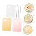 3 Sets Makeup Palette & Blending Tray - Ideal Foundation Mixing Tool | International Shipping - Buy Online on GoSupps.com