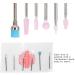 Stainless Steel Nail Drill Bit Set - 6Pcs Manicure Accessories for Nail Art File Tools - Buy Online on GoSupps.com
