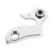 Derailleur Hanger, Rear Gear Mech Bike Hooks, Universal Derailleur Hanger, Bike Gear Aluminium Alloy Mountain Bike Hook Drop Out Adapter Fits for Bikes Rear Gear Hanger Hanger Tail(Number 1)