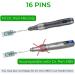 Dr. Pen Ultima M8 16 Pins Cartridges - 10 Pack - Bayonet Slot - Disposable Replacement Parts - Buy Online on GoSupps.com