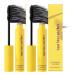 Generisch Set of 2 mascaras for eyelashes - 20 ml - Waterproof and lengthening - For natural-looking curls - Volumizing formula - Perfect for business trips makeup and home use - Free from