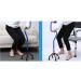 Crutches for The Elderly Non-Slip Four-Legged Walker Lightweight Fracture Crutches Quadrangular Walking Stick Walker Smooth Sailing - Buy Online on GoSupps.com