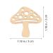Warmhm 50pcs Wooden Animals & Plants DIY Wood Slices - Unfinished Crafts Ornaments for Home D cor - Buy Online on GoSupps.com