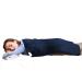 Ruqiji 17''x33'' XXXL King Size Heating Pad with Fast-Heating Technology&6 Temperature Settings  Flannel Electric Heating Pad/Pain Relief for Back/Neck/Shoulders/Abdomen/Legs (Dark Blue)