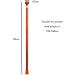 Adult Crutches Solid Wood Crutches Environmentally Friendly and Healthy African Rosewood Material Round Handle Ergonomic Design Light and Easy to Carry Crutches Hello Independence 87cm - Buy Online on GoSupps.com