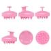 Heeta Hair Scalp Massager Shampoo Brush 2 Pack - Green & Rose Pink | Soft Silicone for Wet and Dry Hair Detangling - Buy Online on GoSupps.com