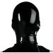 Buy Unisex Latex Rubber Executioner Mask - Black with Eye Nose & Mouth Holes | International Shipping - Buy Online on GoSupps.com