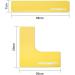 ABOOFAN 6 x Tennis Court Marking Strips - Logo Basketball & Football Floor Marking (4pcs 2 Corners) - International Shipping Available - Buy Online on GoSupps.com