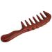 Verdant Touch Sandalwood Massage Combs - Wide Tooth Wooden Hair Comb for Scalp Massage | International Shipping Available - Buy Online on GoSupps.com