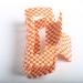 Checkered Hair Claw Clip - Vintage Cellulose Acetate Banana Clamp (Orange) - Non-Slip Hair Accessory for Women and Girls - Buy Online on GoSupps.com
