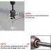 Huntury Universal Ice Anchor Power Drill Adapter for Easy Ice Fishing Shelter Setup - Ice Shelter Accessories - Buy Online on GoSupps.com