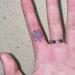 Fireworks Line Waterproof Temporary Tattoo Sticker - Multicolor Fantasy Butterfly Design - Buy Online on GoSupps.com