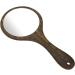 Wood Handled Handheld Mirror - Green 12 inch for Makeup, Barbers, Hairdressers - Personal Salon Mirror - Buy Online on GoSupps.com