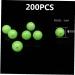 Buy Bemvp Luminous Fishing Beads 6mm Glow Round Soft Beads for Lures | 200 Pieces International Shipping - Buy Online on GoSupps.com