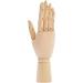Wooden Hand Model 7 Art Mannequin Figure with Posable Fingers - Ideal for Drawing, Art Supplies & Jewelry Display - Buy Online on GoSupps.com
