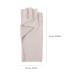 Beavorty 2 Pairs Uv Protection Gloves Anti Uv Gloves Gel Manicure Gloves Fingerless Gloves for Women Grey Beige - Buy Online on GoSupps.com